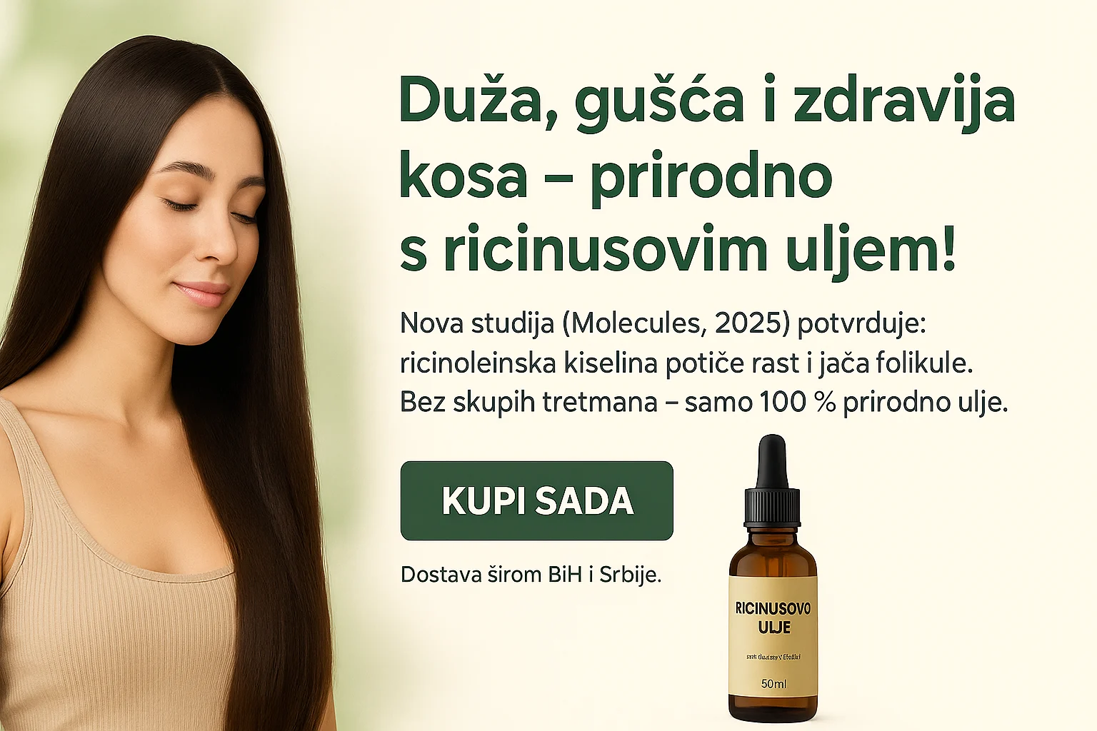 ulje ricinusa za kosu